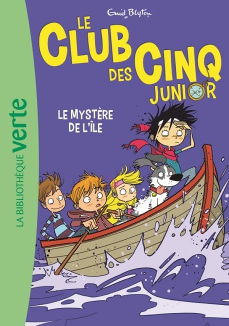 Le club des cinq junior T02 - Le mystère de l'île