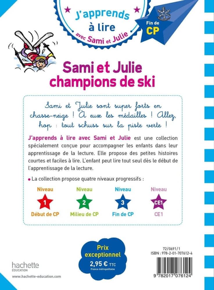 Sami et Julie champions de ski