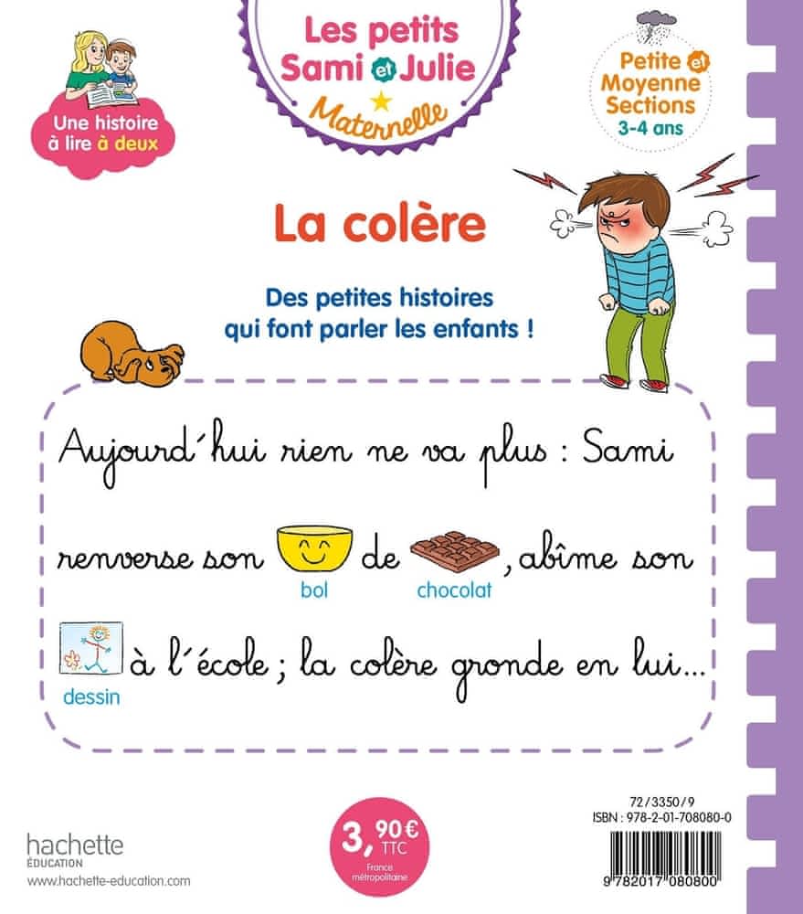 Les histoires de P'tit Sami - Sami est en colère !