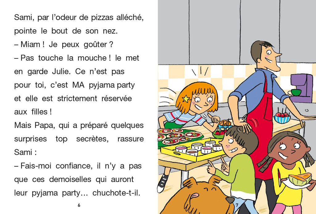 La pyjama party de Julie
