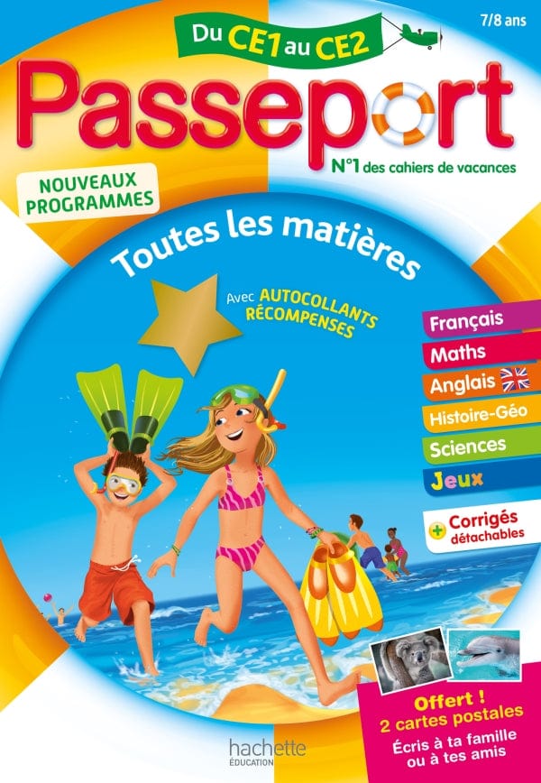Passeport - Du CE1 au CE2 ( de la 2e à la 3e année )
