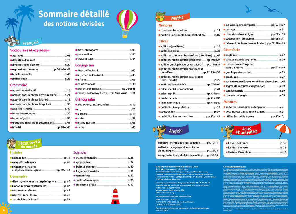 Passeport - Du CE2 au CM1 ( de la 3e à la 4e année )
