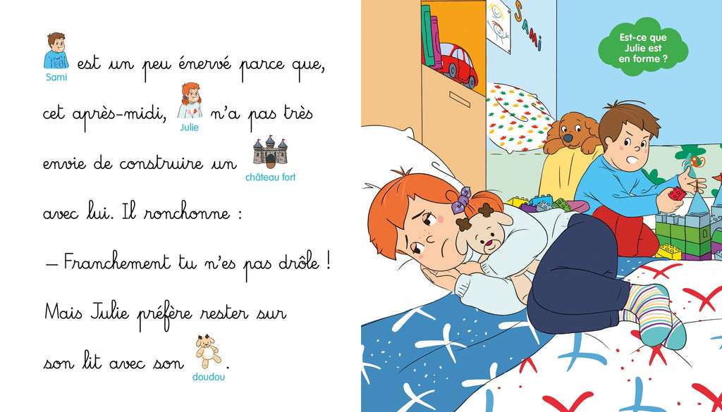 Les histoires de P'tit Sami - Julie a la varicelle
