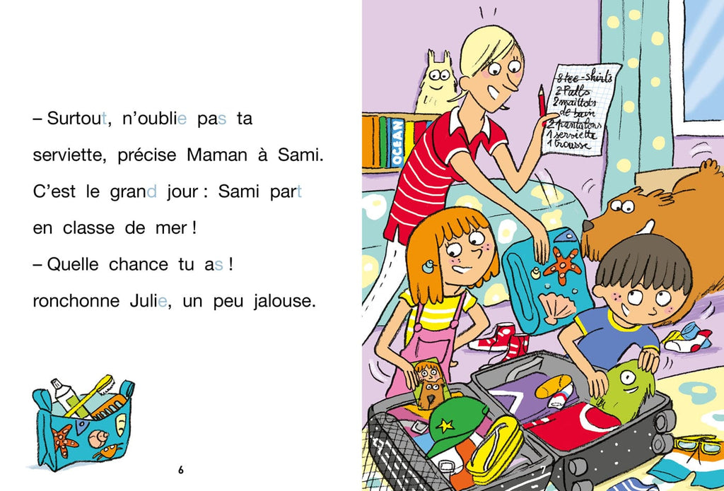 Sami en classe de mer