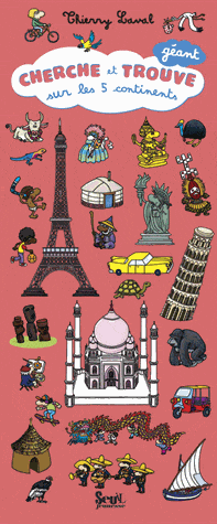 Cherche et trouve géant - sur les 5 continents