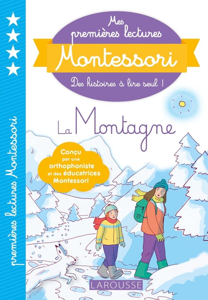 Mes premières lectures Montessori - La montagne - Niveau 4