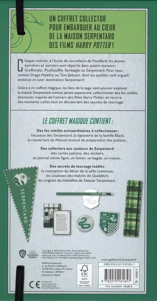 Destination Serpentard: Coffret magique du Monde des Sorciers