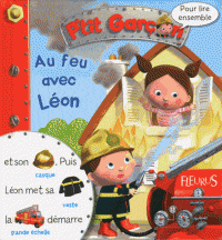 P'tit garçon - Lire ensemble - Au feu avec Léon