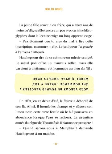 Mène ton enquête - Au temps des pyramides
