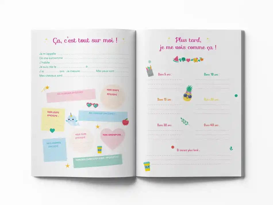Mon carnet secret kawaï