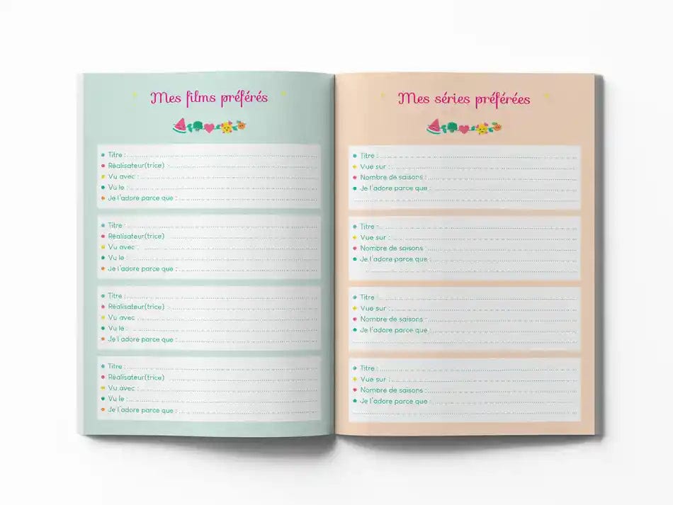 Mon carnet secret kawaï