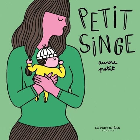 Livre tissu - Petit singe