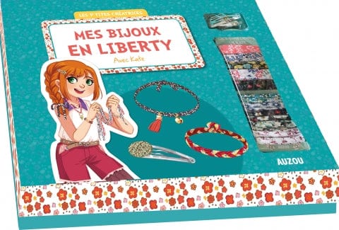 Les p'tites créatrices - coffret Mes bijoux en liberty