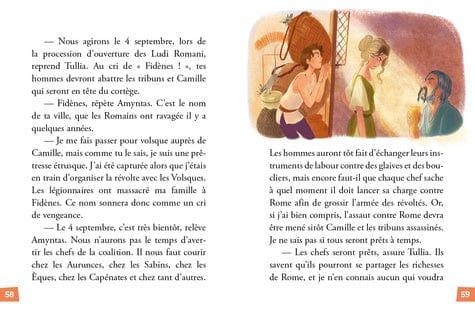 Pas de géant - Les enquêteurs de l'Antiquité T03 - Péril à Rome