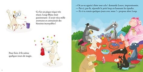 Le loup qui avait un nouvel ami