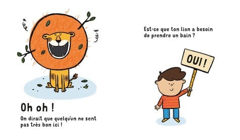 Les p'tits terribles - Quand ton lion a besoin d'un bain