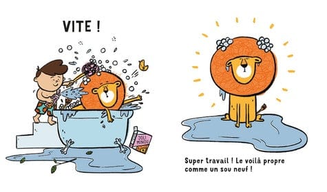 Les p'tits terribles - Quand ton lion a besoin d'un bain