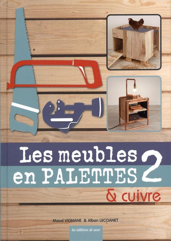Les meubles en palettes et cuivre 2