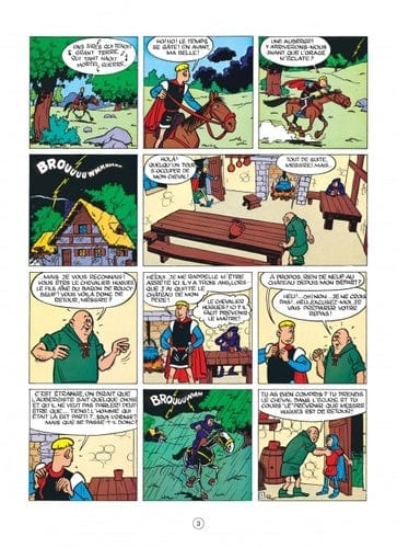 Johan et Pirlouit T02 - Le maître de Roucybeuf