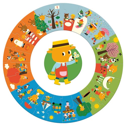 Puzzle géant - L'année - 24 pièces