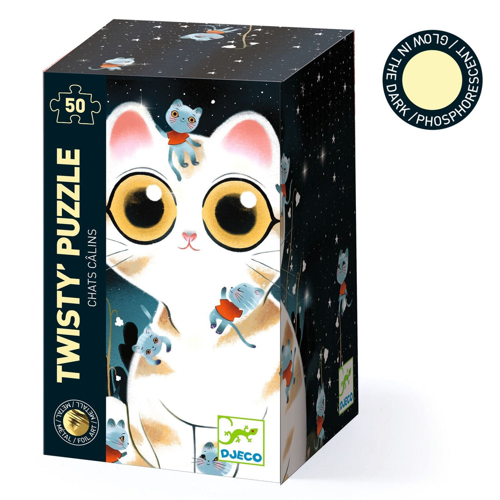 Wizzy'Puzzle - Chats câlins - 50 pièces