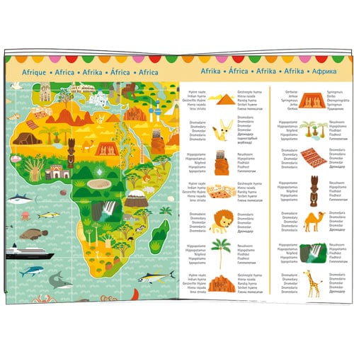 Puzzle observation - Autour du monde - 200 pièces