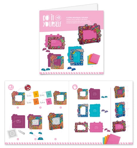 DIY - Cadres mosaïques à décorer - Féerique