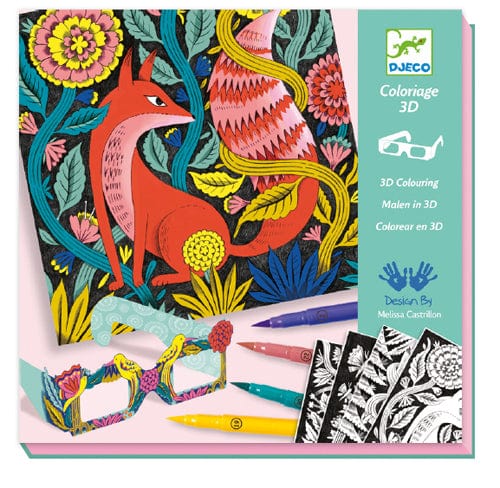 Coloriages 3D - Forêt fantastique