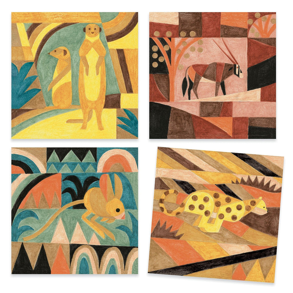 Inspired by Paul Klee - Désert