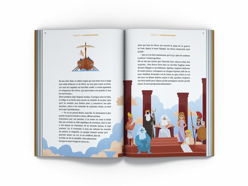 Beau livre - L’Iliade – La guerre de Troie