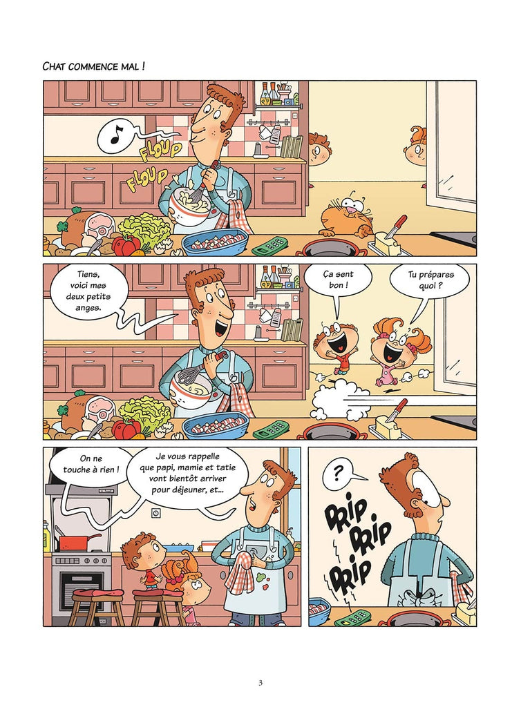 Léo et Lola T03 - Pagaille dans la cuisine