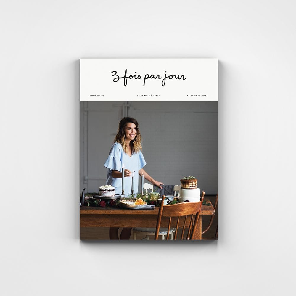 Magazine 3 fois par jour - Tome 10 - Novembre 2017