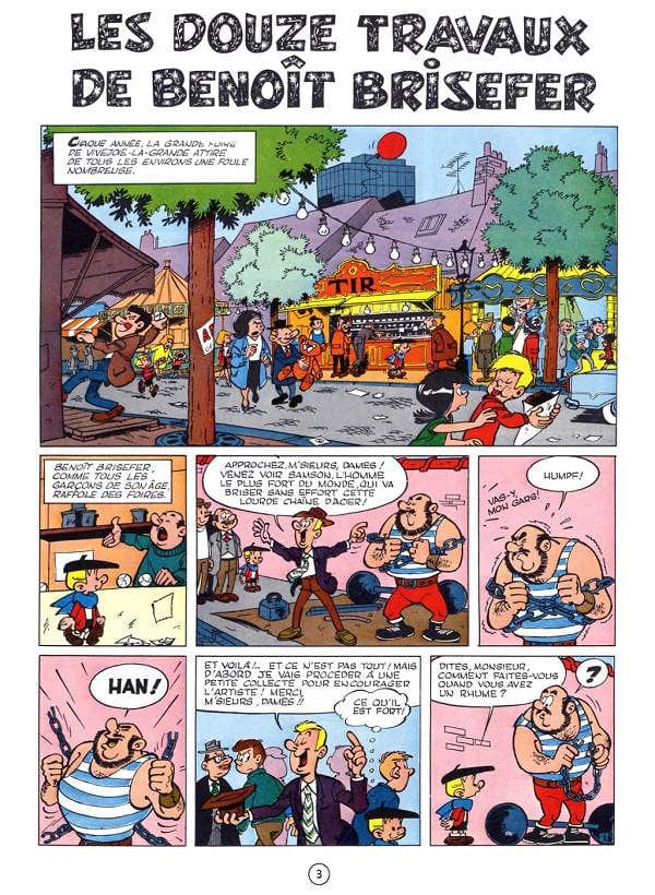 Benoît Brisefer T03 - Les douze travaux de Benoît Brisefer