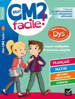 Ma 5e facile! Adapté aux enfants DYS ou en difficulté d’apprentissage