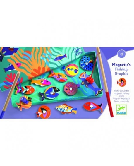 Petite pêche à la ligne magnétique - La pêche enchantée