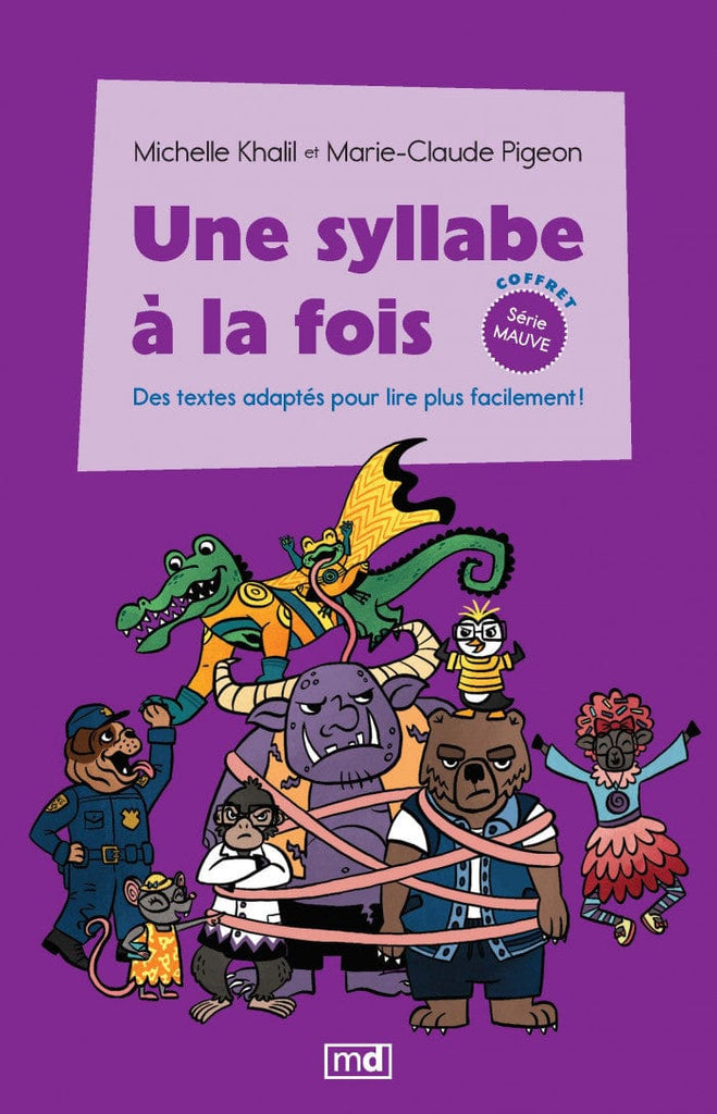 Une syllabe à la fois - Coffret Série mauve