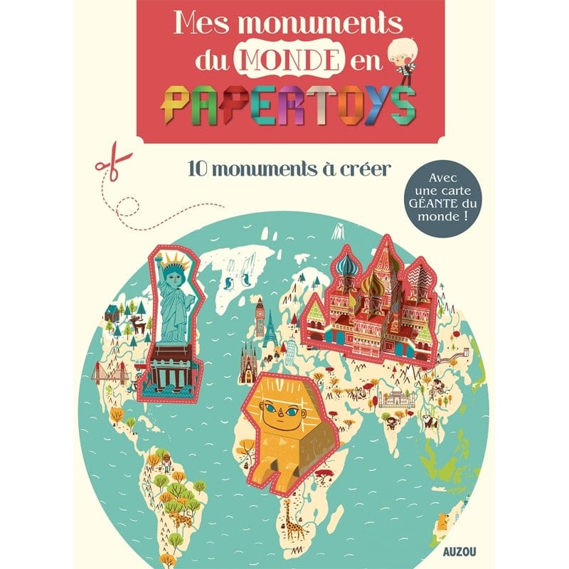 Mes monuments du monde en papertoys