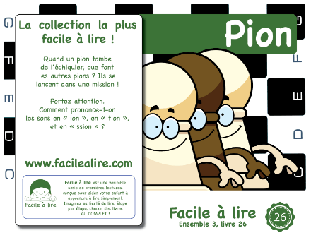 Facile à lire - Ensemble 3 - Livre 26 - Pion