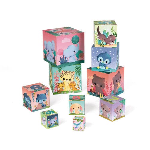 Pyramide carrée - Les animaux tout mignons