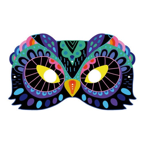 Les ateliers du calme - Scratch art Masques animaux