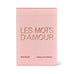 Les mots d'amour