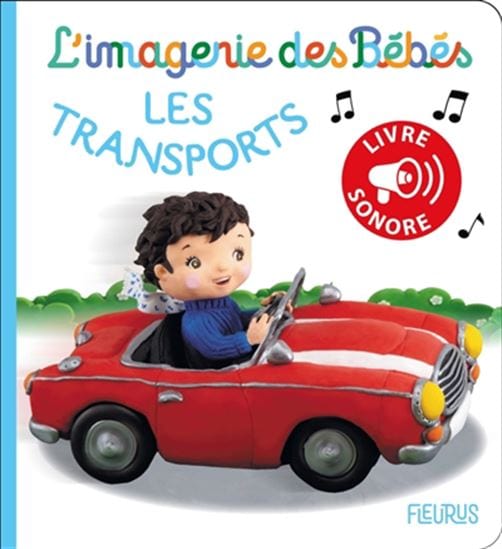 Livre sonore L'imagerie des bébés - Les Transports