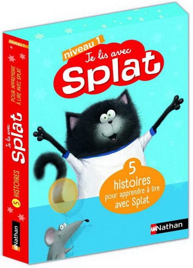 Coffret Je lis avec Splat - niveau 1