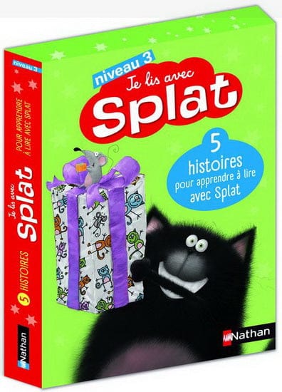 Coffret Je lis avec Splat - niveau 3