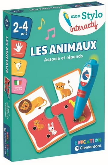 Education - Les animaux - Mon stylo interactif