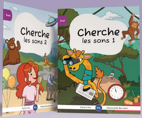 Facile à lire - Cherche les sons 1 et 2