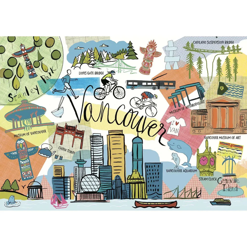 Puzzle - Vancouver - 1000 pièces