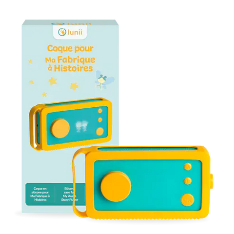 Coque pour ma fabrique à histoire Lunii - jaune