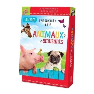 La boîte à lecture - Animaux amusants