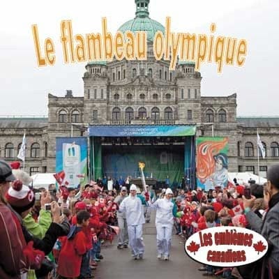 Les emblèmes canadiens - le flambeau olympique